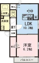 【仮称】堀江１丁目　新築アパートの物件間取画像